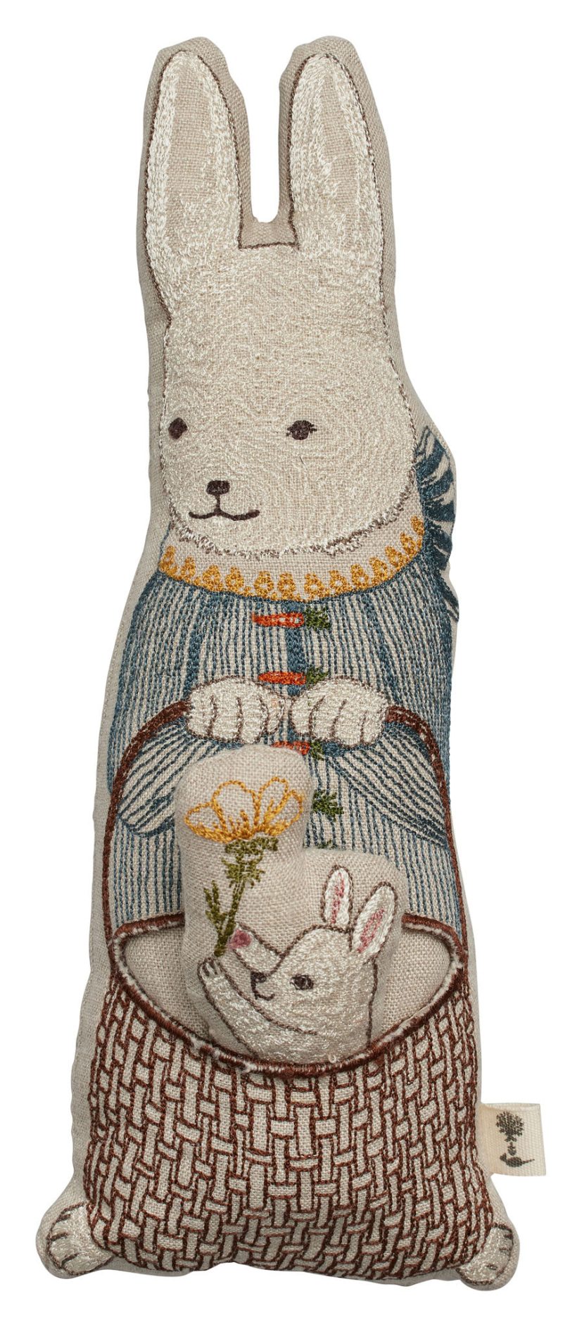 CoralandTusk Doll Bunny Basket 2