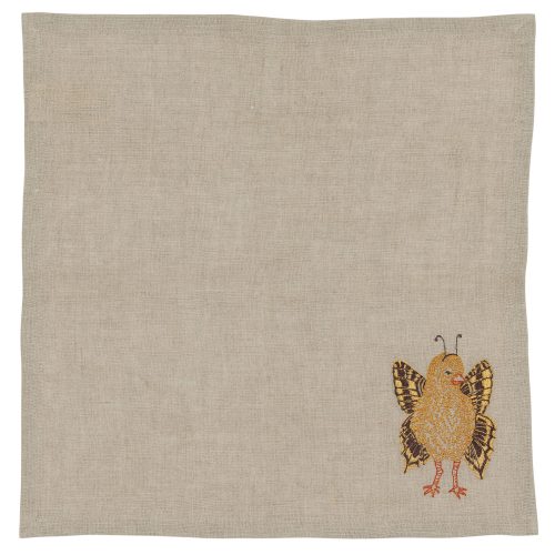 CoralandTusk Napkin Chick Butterfly 2