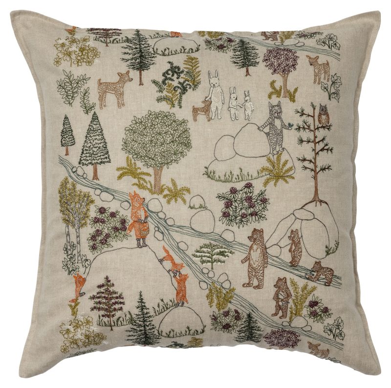 CoralandTusk Pillow ForestFun 1