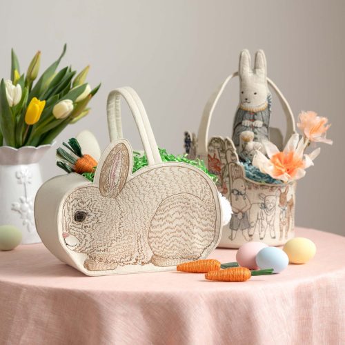 coralandtusk bunby basket easter basket