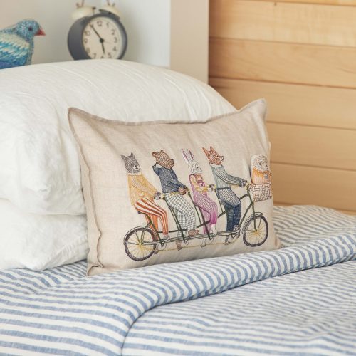 coralandtusk bunk beds tandem bike pillow