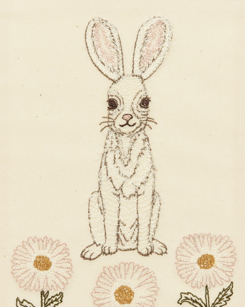 coralandtusk bunny and daisies card 2