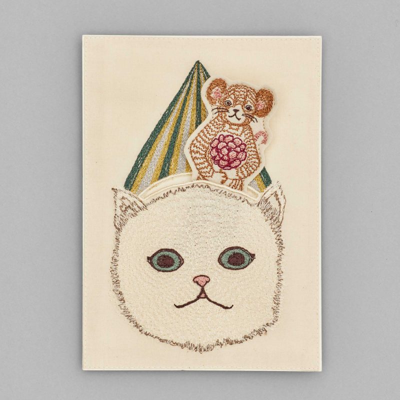 coralandtusk card baby cat surprise birthday