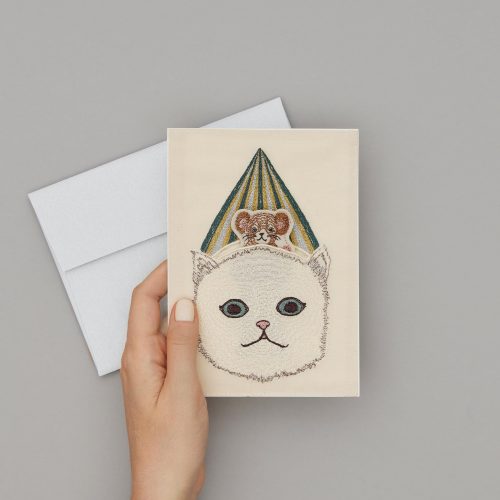 coralandtusk card baby cat surprise birthday 3