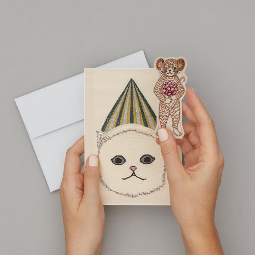 coralandtusk card baby cat surprise birthday 4