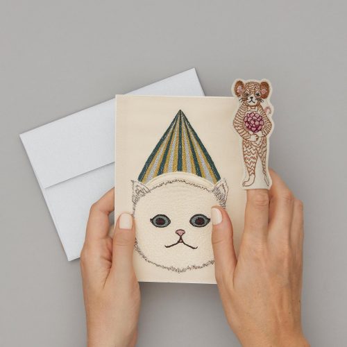 coralandtusk card baby cat surprise birthday 5