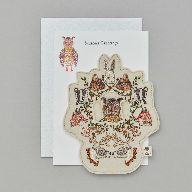 coralandtusk card wreath owl 1