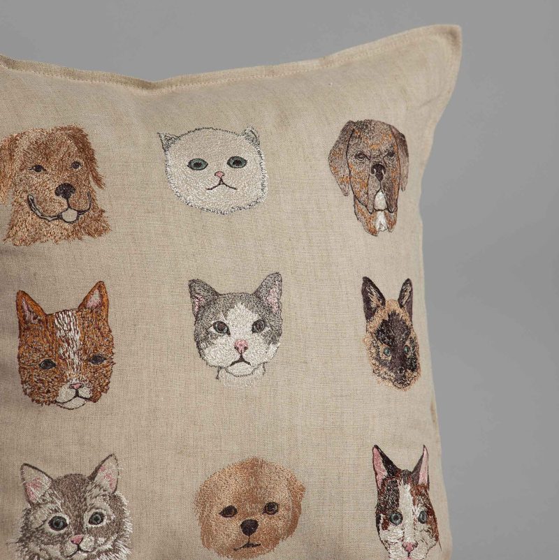 coralandtusk cats and dogs pillow 2