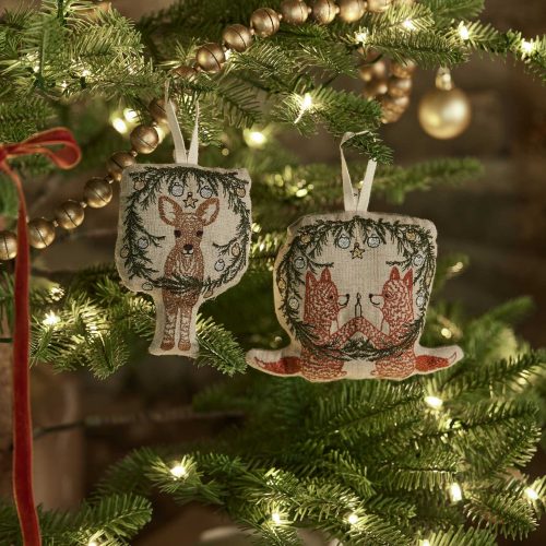 coralandtusk christmas togetherness ornaments detail