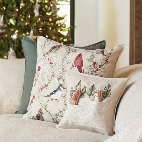 coralandtusk christmas winter foxes pillow 2 22