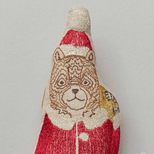 coralandtusk doll santa detail