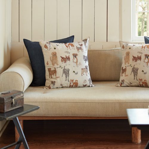 coralandtusk livingroom dogs pillows