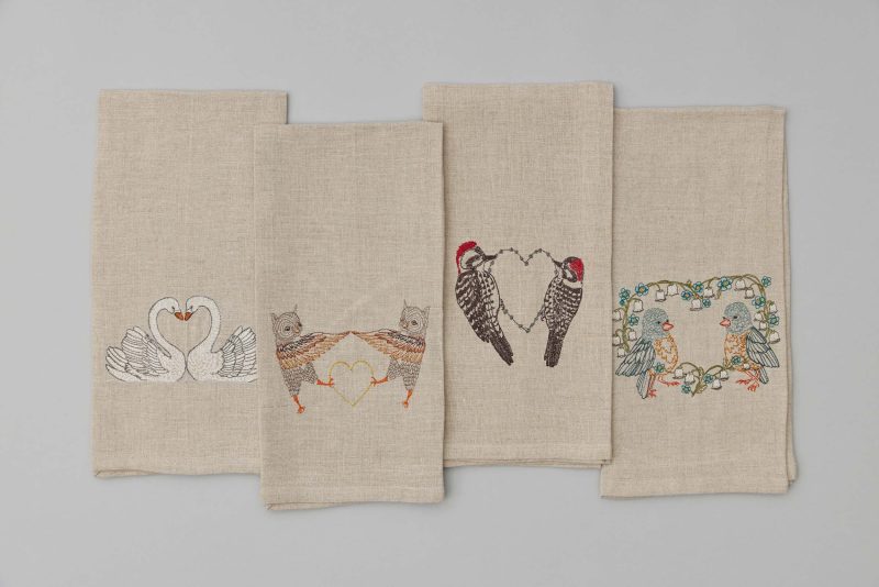 coralandtusk love animal tea towels 24