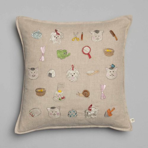 coralandtusk nekomura favorites pillow 3