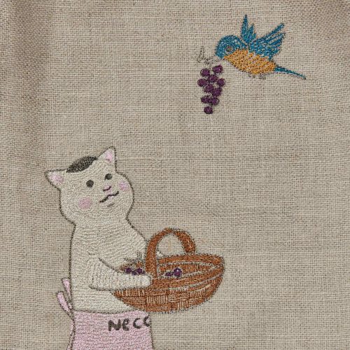 coralandtusk nekomura san wine bag detail