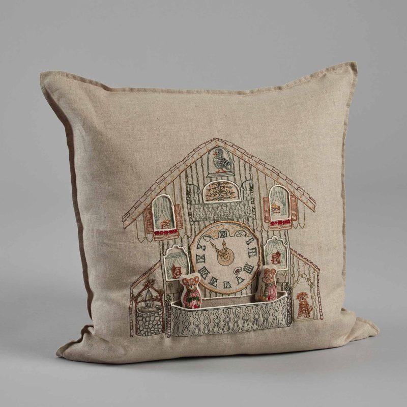 coralandtusk pillow christmas clock