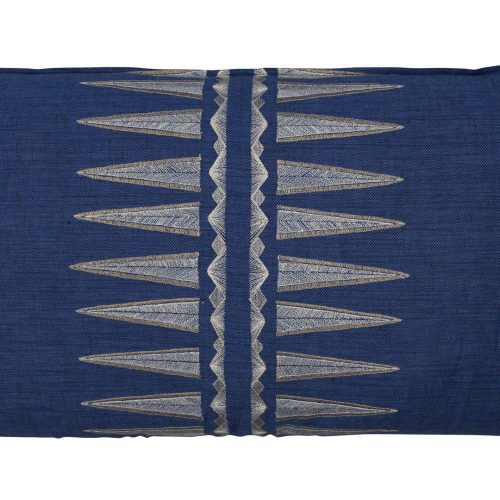 coralandtusk pillow quill indigo silo