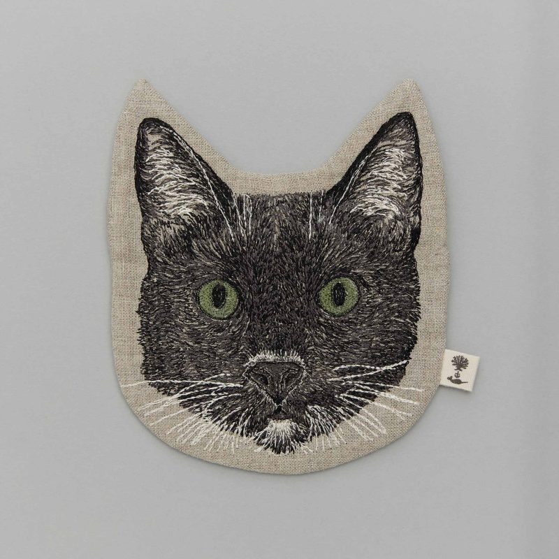 coralandtusk pouch black cat