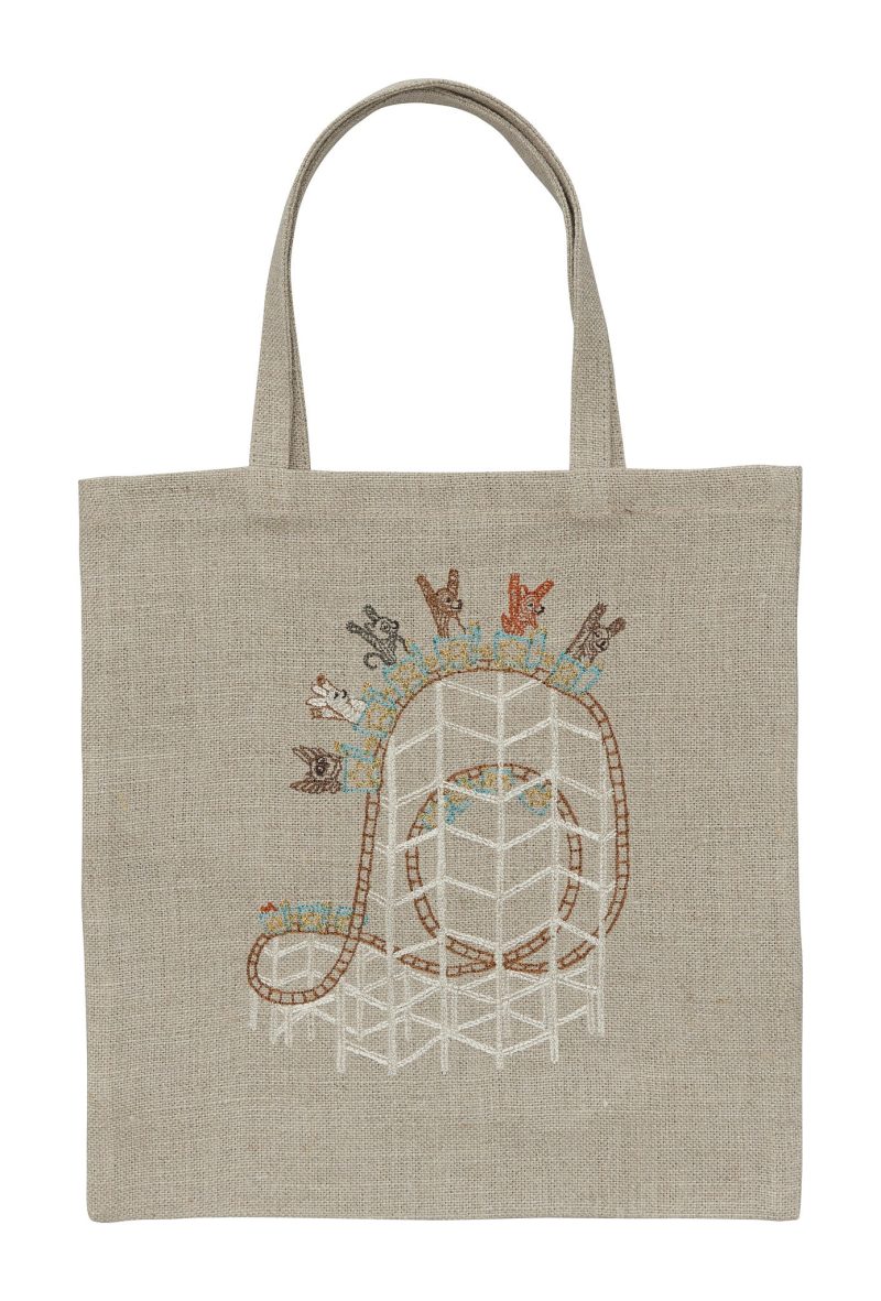 coralandtusk roller coaster tote 1