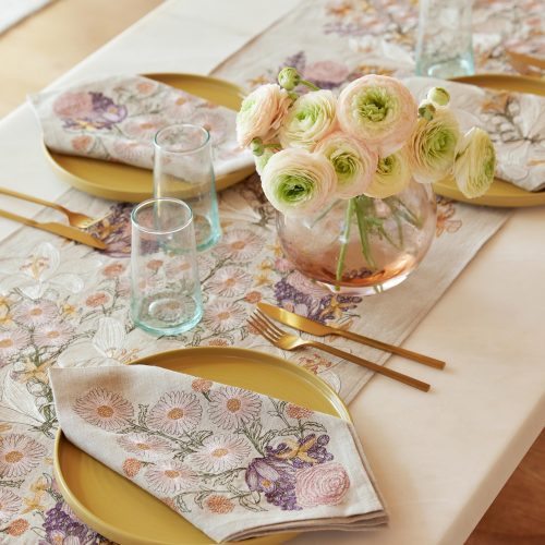 coralandtusk table daisy napkin 5