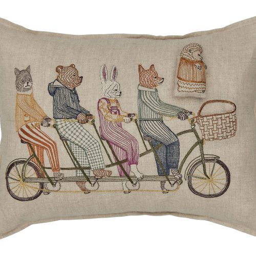 coralandtusk tandem bike pillow 2