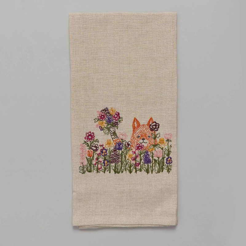 coralandtusk tea towel bunch of love